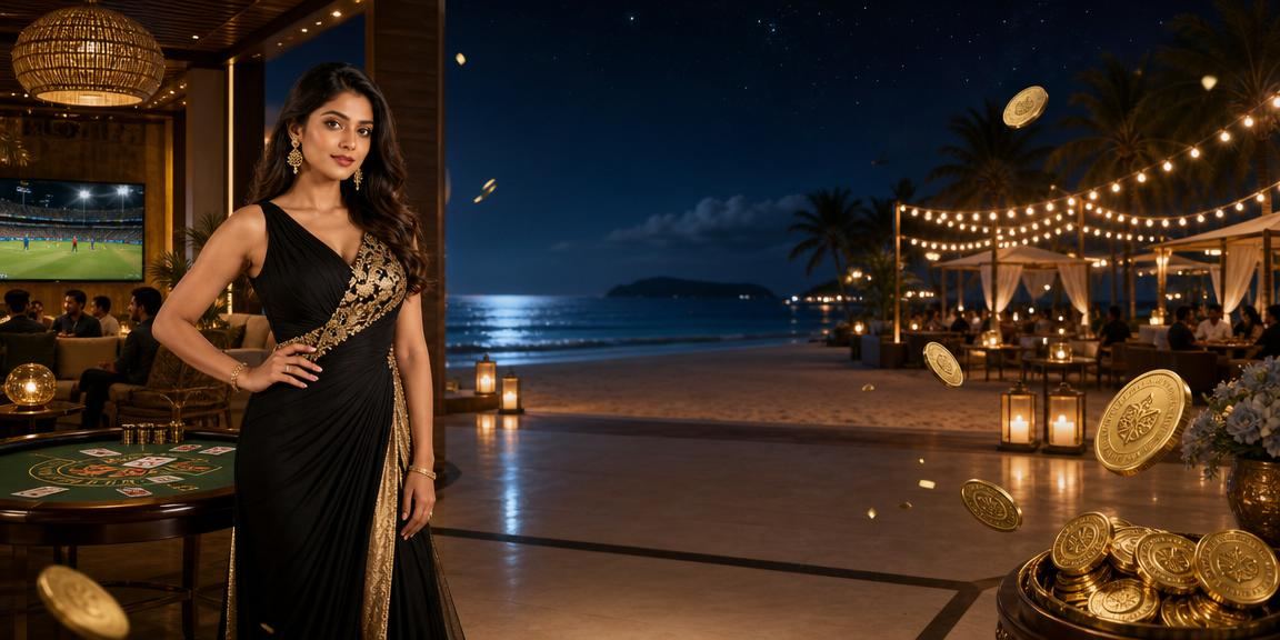সেন্ট মার্টিন দ্বীপে বাকারা গেমে টাকা লেনদেনের দৃশ্য